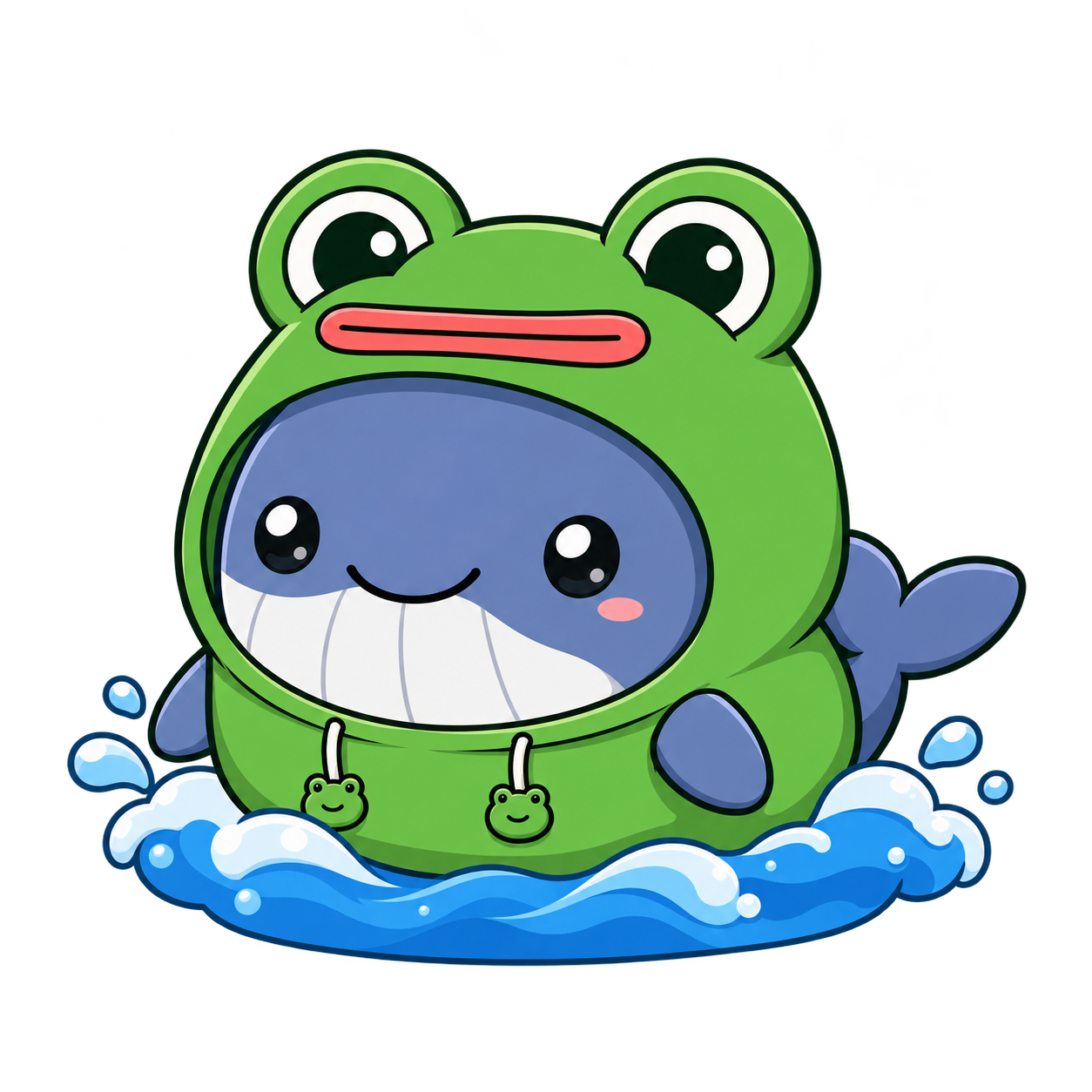 Large WHALEPY character in the swamp